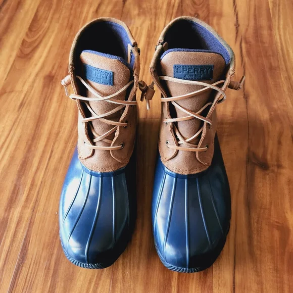 Sperry Rubber Women's Duck Boots Size 10M - Picture 2 of 15